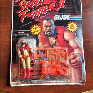 Street Fighter II G.I. Joe Zangief Action Figure